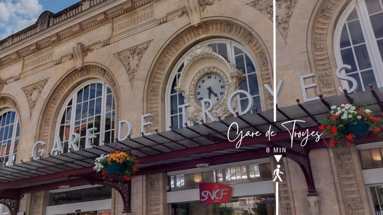 Apartament La Madeleine Centre Historique De Troyes Zewnętrze zdjęcie